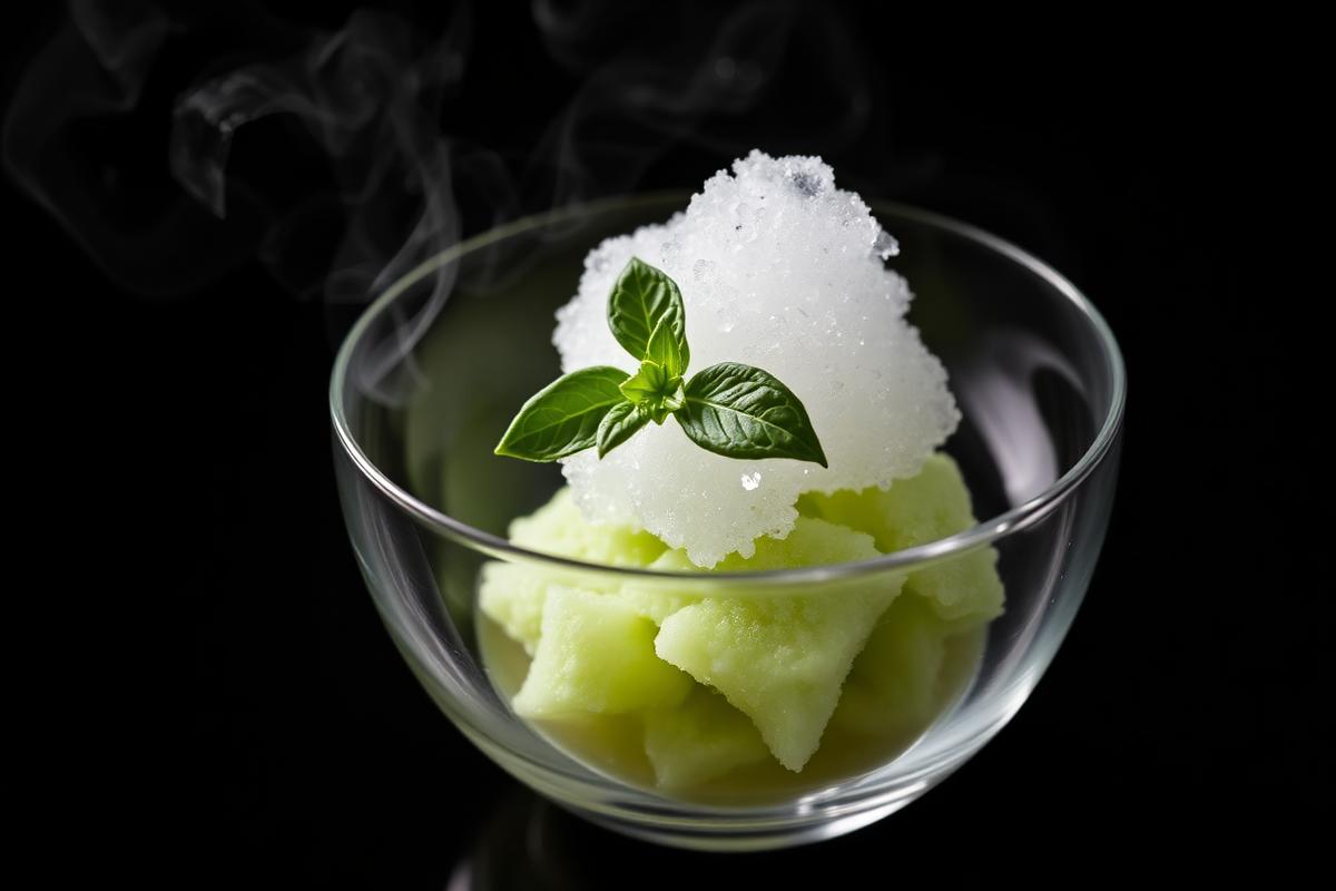 Pre-Dessert · Yuzu Cloud — Palate Cleanser