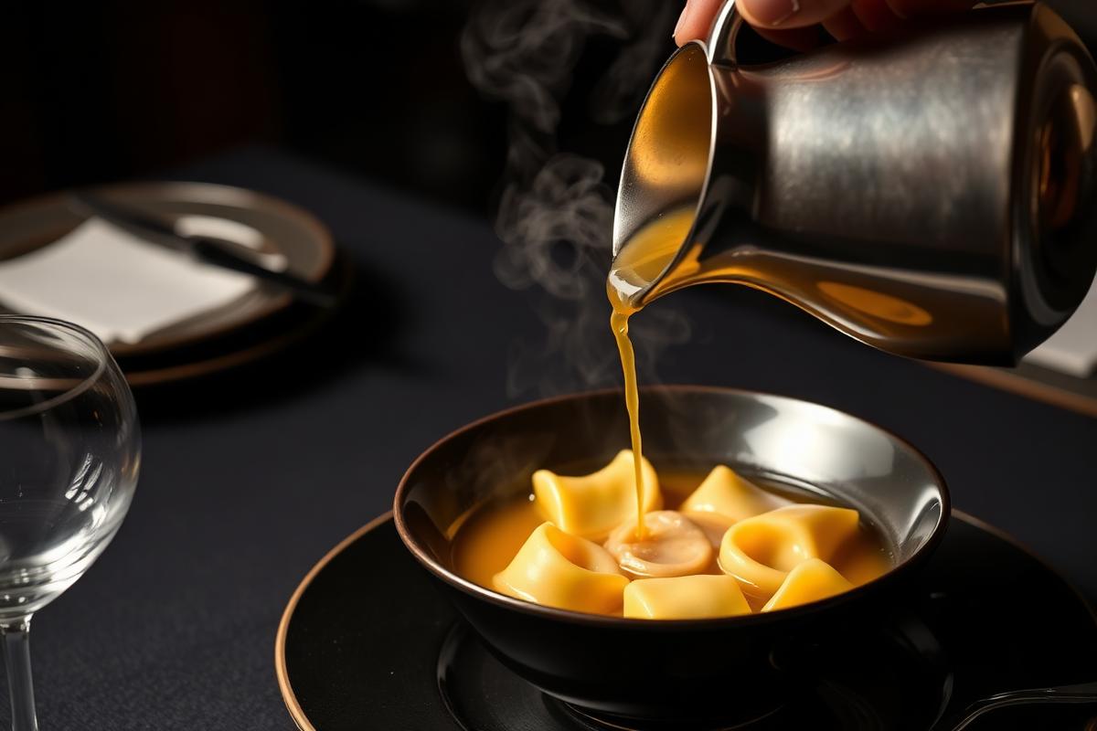 Handmade Tortellini in Brodo — Italy