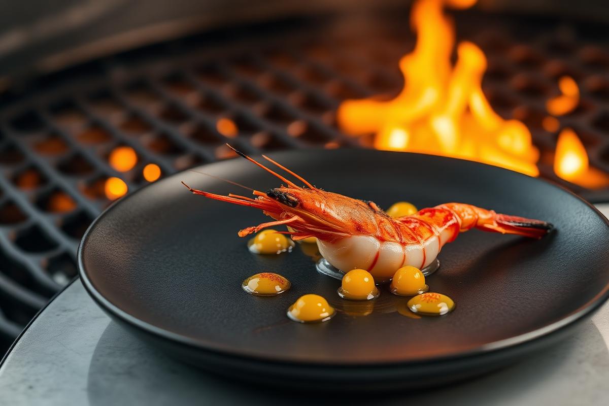 Gambas Rojas & Sea Foam — Spain