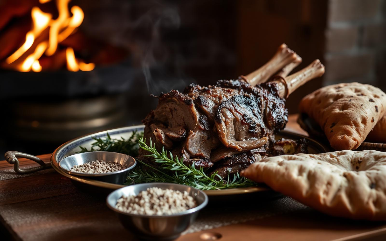 Slow-Roasted Lamb