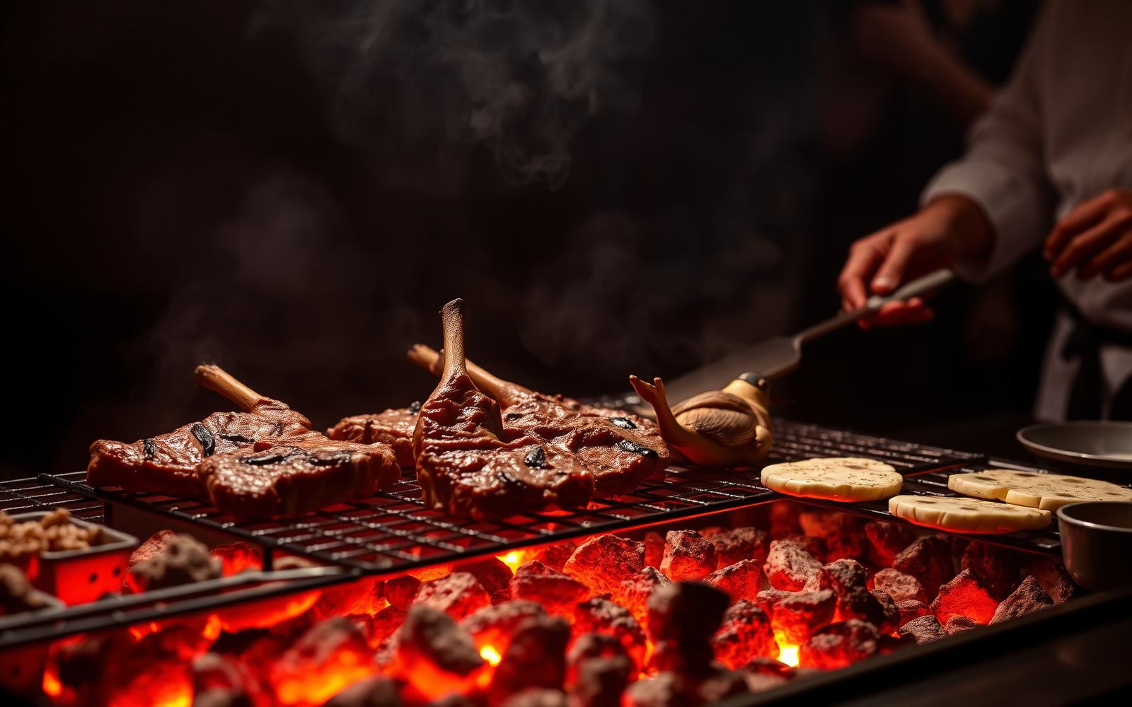 Charcoal Grill Line